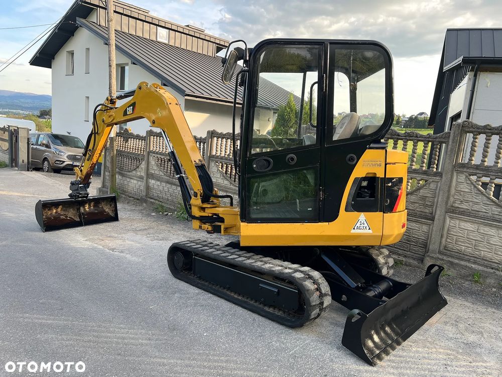 Caterpillar 302.5C * Minikoparka CAT 302.5 * 3 Tony * Długie Ramie * Stan Bardzo Dobry * - 14