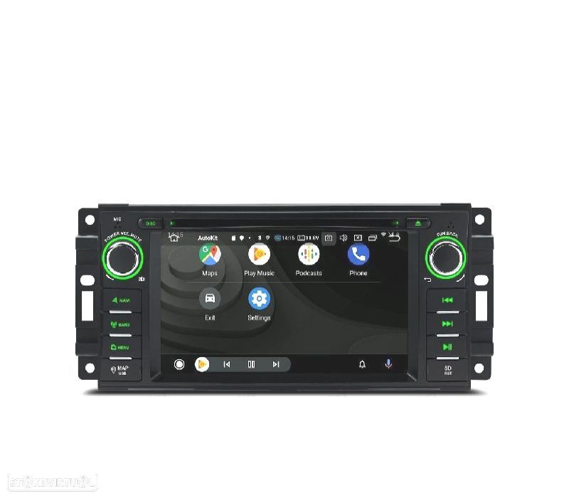 AUTO RADIO GPS ANDROID 11 PARA JEEP DODGE CHRYSLER - 3