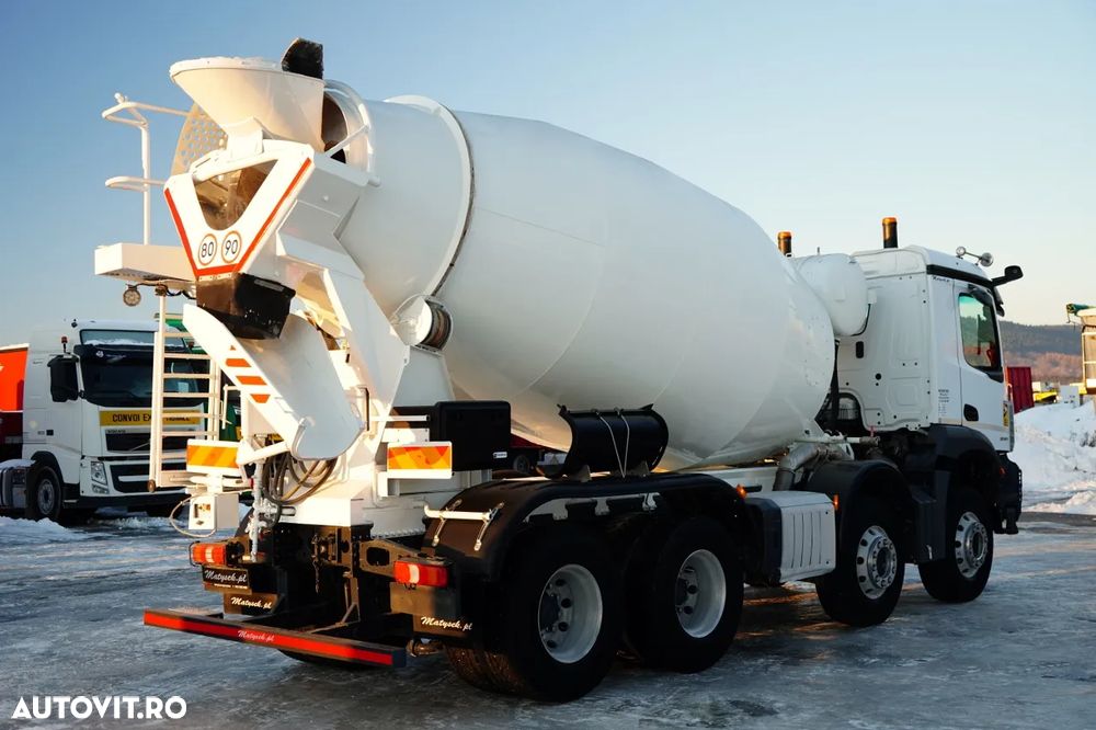 Mercedes-Benz AROCS 3240 / 9M3 BETONIERĂ / 8x4 / BETONIERĂ / AUTOMATĂ / CAMERĂ / JANTE DIN ALIAJ / - 5