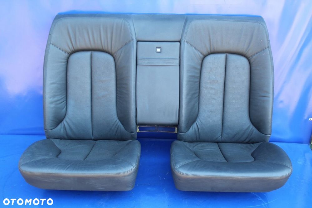 Fotele komplet  kanapa czarne perforowane Mercedes W215 C215 CL CL500 Lift - 15