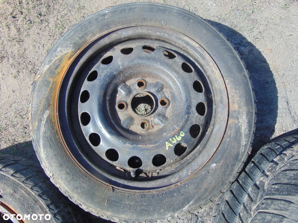 Koła toyota aygo R14 komplet stal - 9