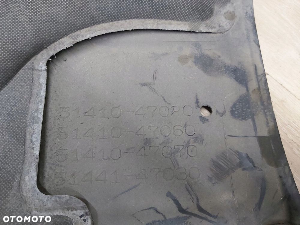 Toyota Prius IV 1,8 xw50 osłona silnika dolna płyta 51410-47020 - 6