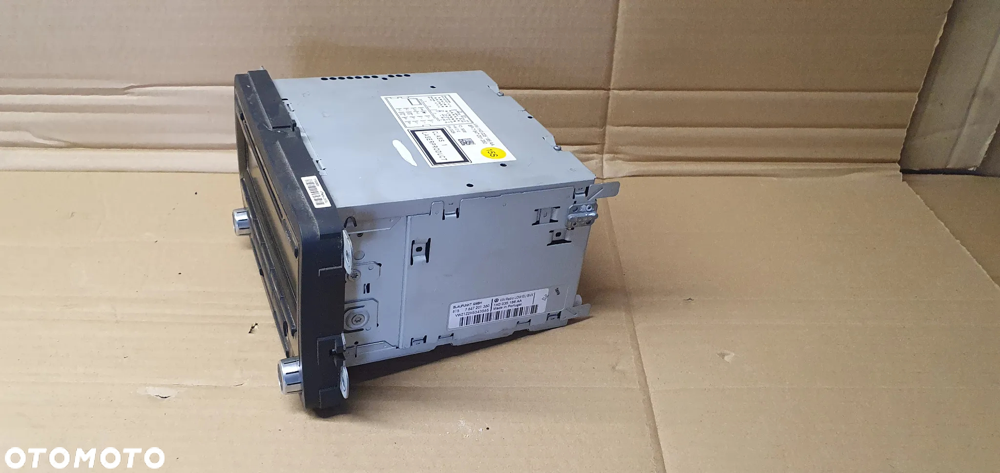 Radio radioodtwarzacz fabryczne VW Passat Touran Golf 1K0035186AA - 3