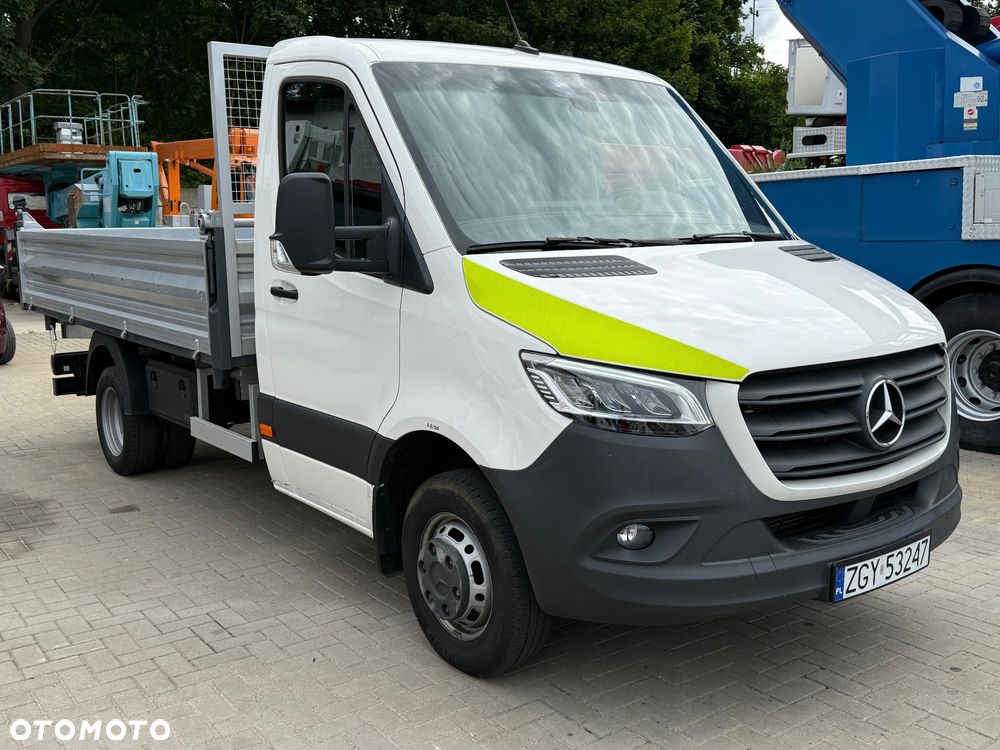 Mercedes-Benz Sprinter 519 Wywrotka - 3 Stronna Dmc 3500 Kg Kat B Super Stan Hak 3.5 Tony Gotowy do Pracy! - 2