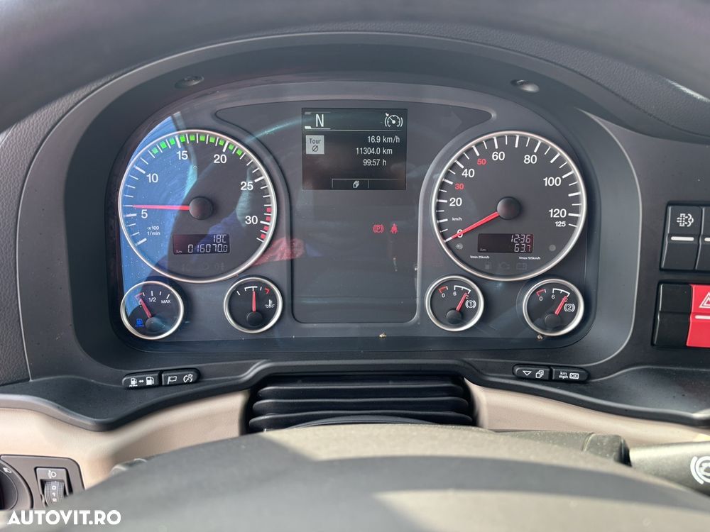 MAN TGM 18.250, Palfinger PK 13.501, an 2020, 16.000 km, bascula Meiller trilateral - 26