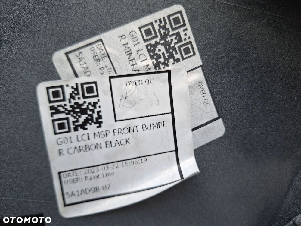 BMW X3 G01 LIFT X4 G02 M-PAKIET 21-25 ZDERZAK PRZÓD PRZEDNI BMW 8081055 773828-10 WYSYŁKA 24H - 15