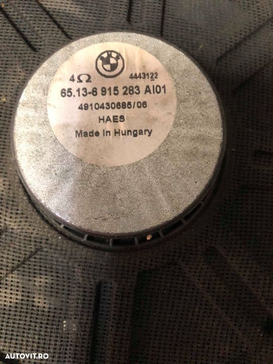 boxa subwoofer sub scaun dreapta bmw seria 7 e65 - 2