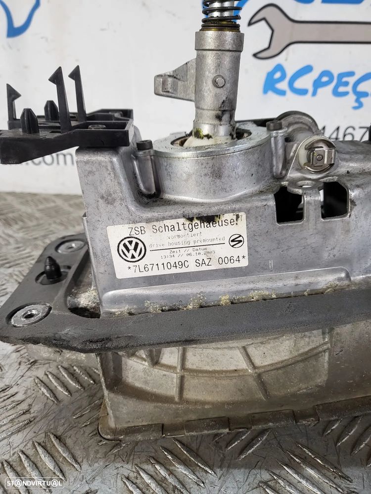 Alavanca Seletor De Velocidades Manual VW Volkswagen Touareg 7L6711049C 2002 - 2009 - 4