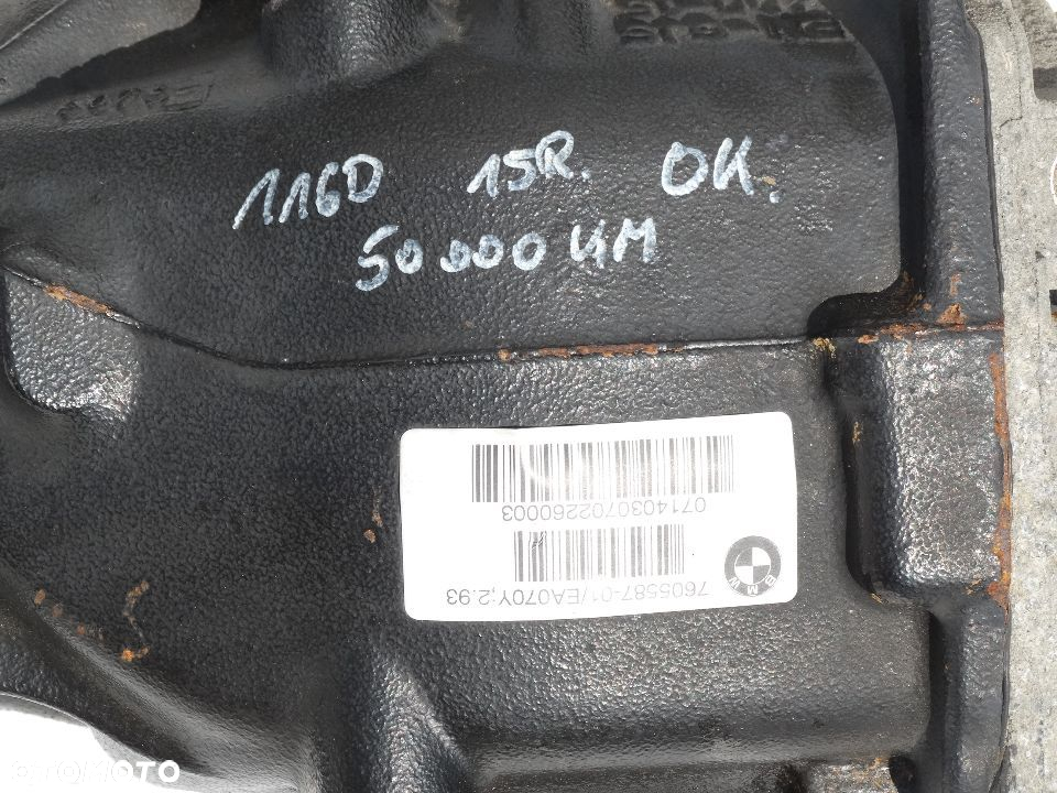 BMW F20 116D Dyfer Most Dyferencjał 2,93 15r 50000km 7605587 - 6