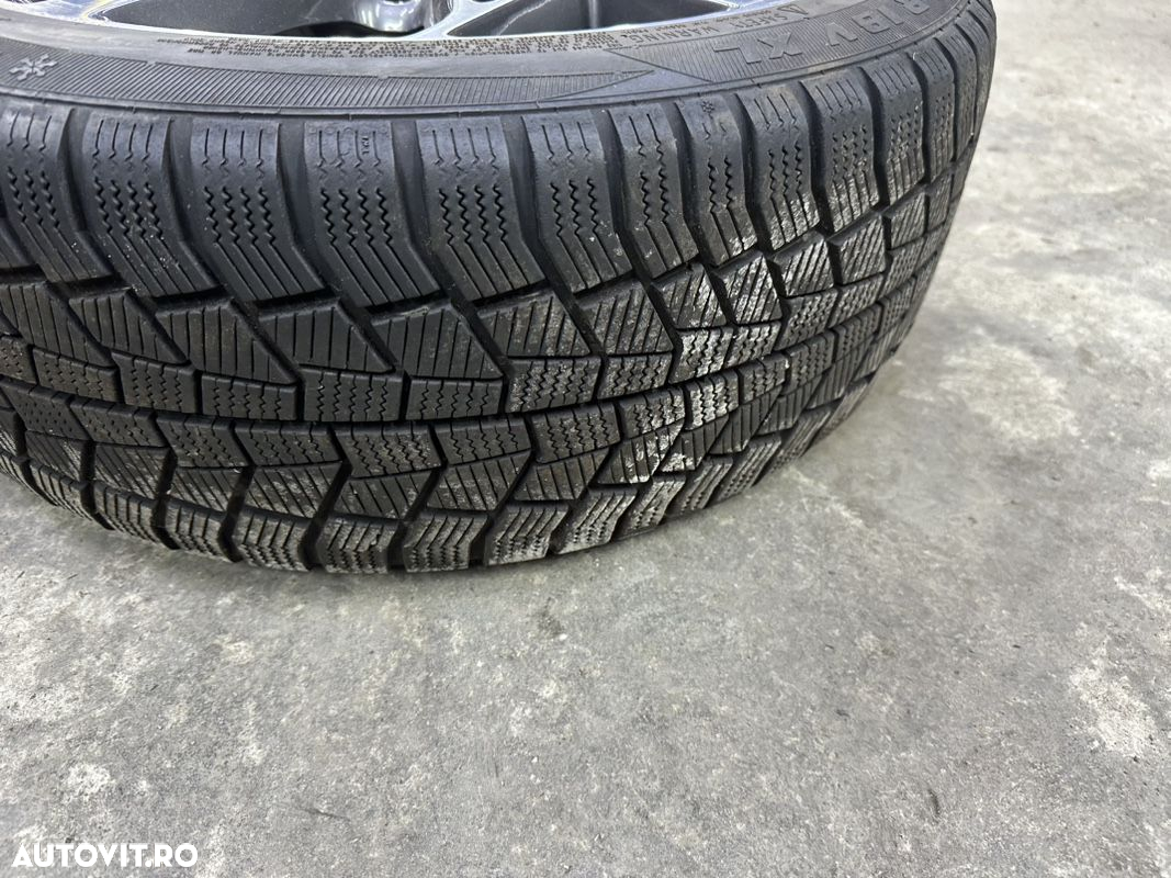 Set jante aliaj KIA NIRO an 2019 cu cauciucuri 225/45R18 ,2 de iarna si 2 de vara si senzori presiune - 8