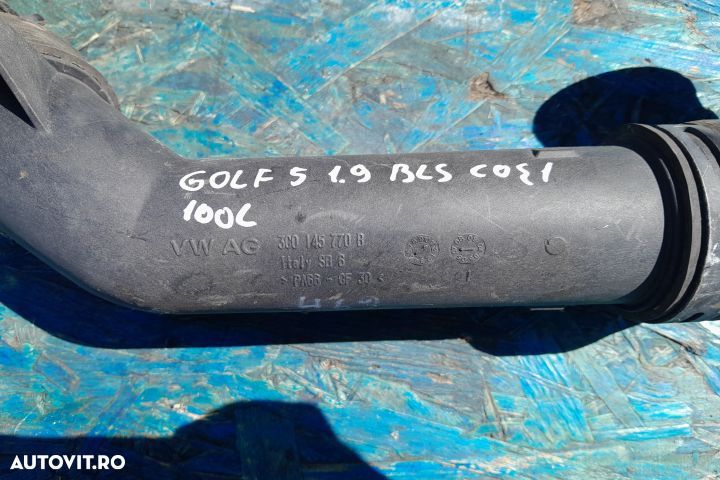 Furtun intercooler 3C0145770B 3C0145770B Volkswagen VW Golf 5 [2003 - - 3