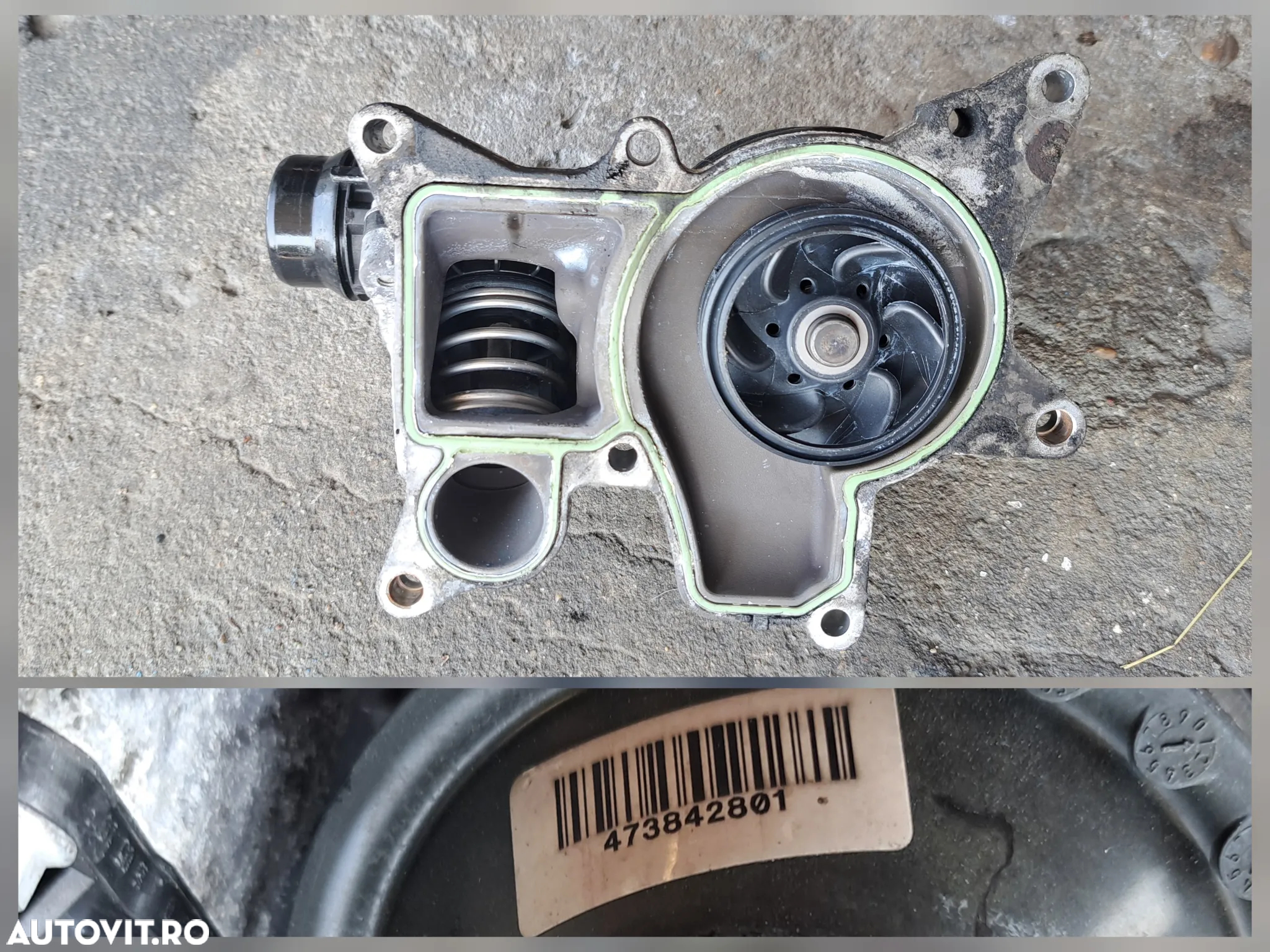 Pompa apa Gat pompa apa Termoflot Set conducte racire ulei Furtun termoflot Cot furtun originale BMW 245cp F07 F10 F11 F01 F02 E70 LCI E71 - 3