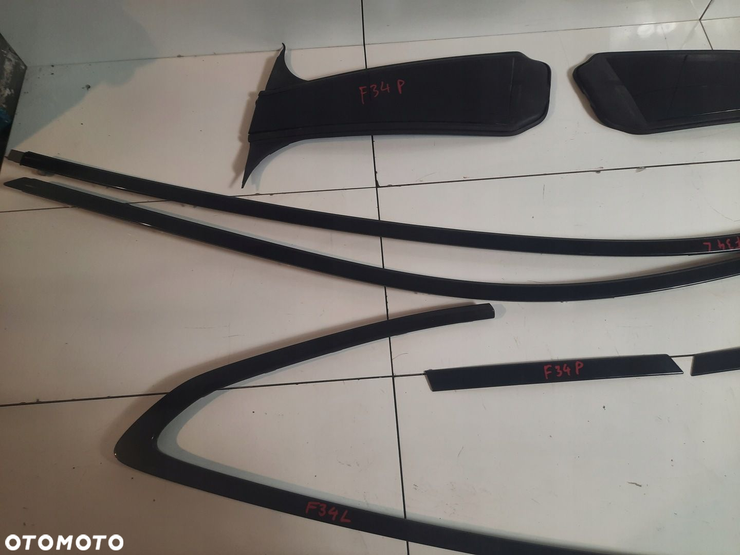 BMW 3 F34 GT LISTWY SHADOW LINE KOMPLET M PAKIET - 2