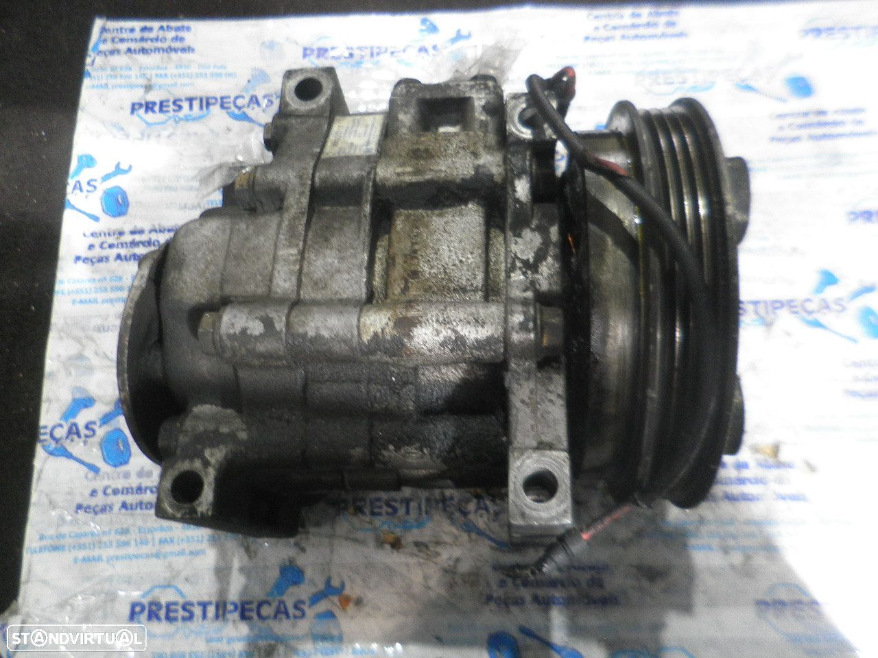 Compressor AC V00220717 HONDA CONCERTO 1992 1.6I 130CV 4P CINZA GASOLINA - 1