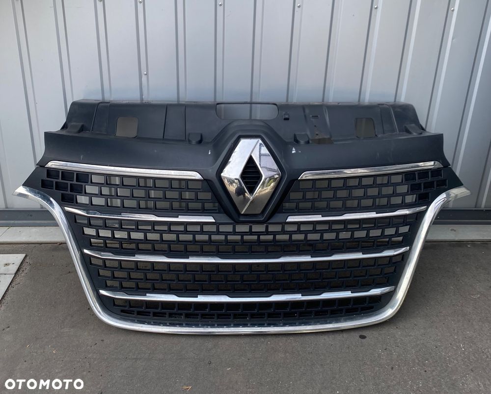 RENAULT MASTER 3 III  lift 4 IV 19-> Kompletny GRILL GRIL ATRAPA CHŁODNICY CHROM  628959833R - 1