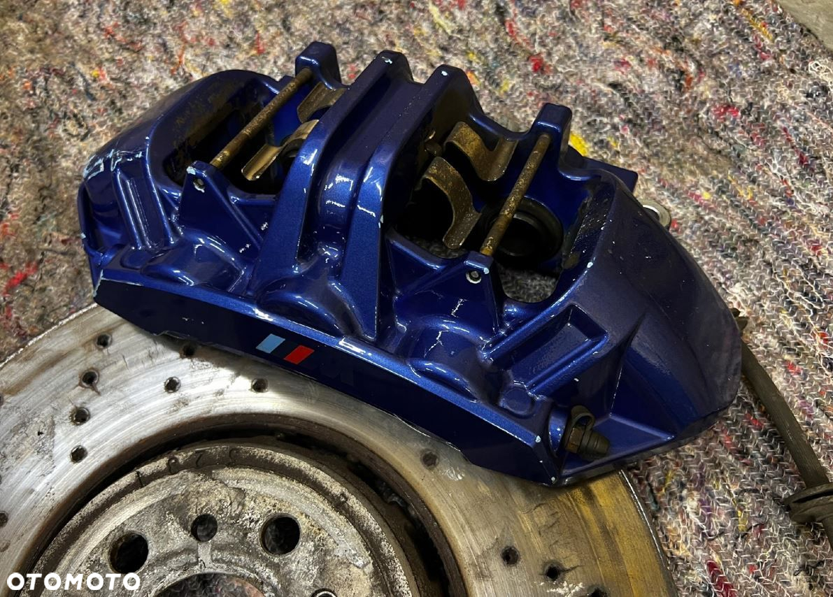 KOMPLET TARCZE HAMULCE ZACISKI PRZÓD TYŁ M-POWER BMW M5 F90 - 13