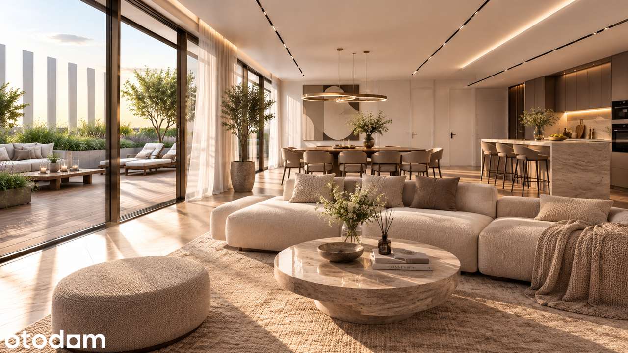 Penthouse jak Dom w Centrum | 240 m² + Tarasy + Ogród zimowy