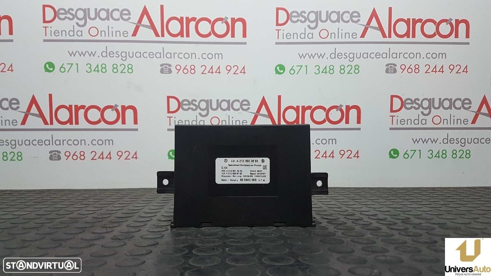 MÓDULO ELETRÓNICO MERCEDES CLASE E (W212) LIM. 220 CDI BLUEEFFICIENCY (212.002) - 1