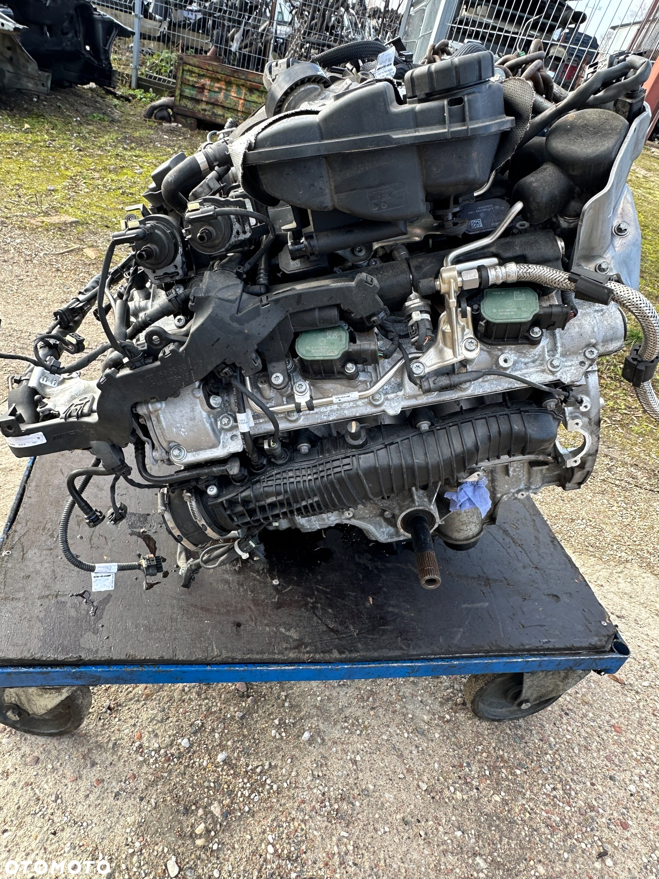 mercedes silnik 63 AMG m177 s63 e63 s222 gt x290 e213 g63 c63 engine - 9