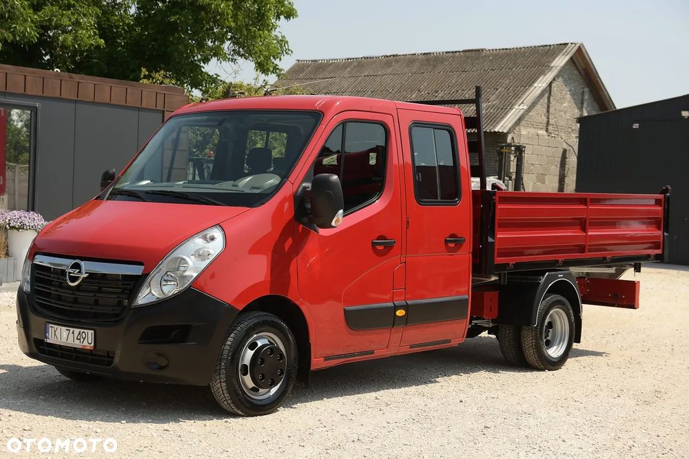Renault MASTER MOVANO 2.3 CDTi * WYWROTKA 3-STRONNA * BRYGADOWY * DOKA 7-OSÓB * - 4