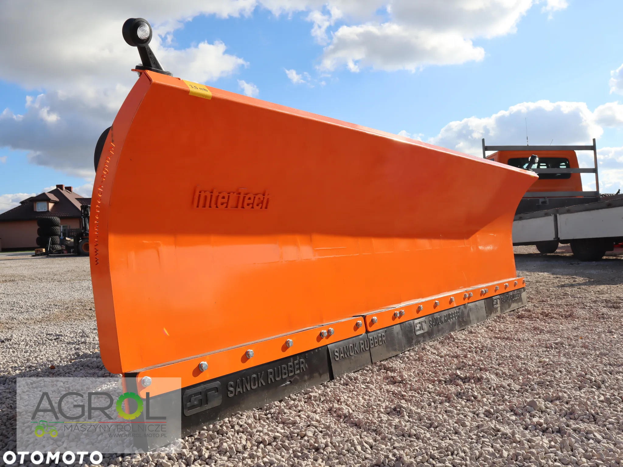 Pług śnieżny do śniegu PSSH-04 3,0m EURO/TUZ Inter-Tech - 8