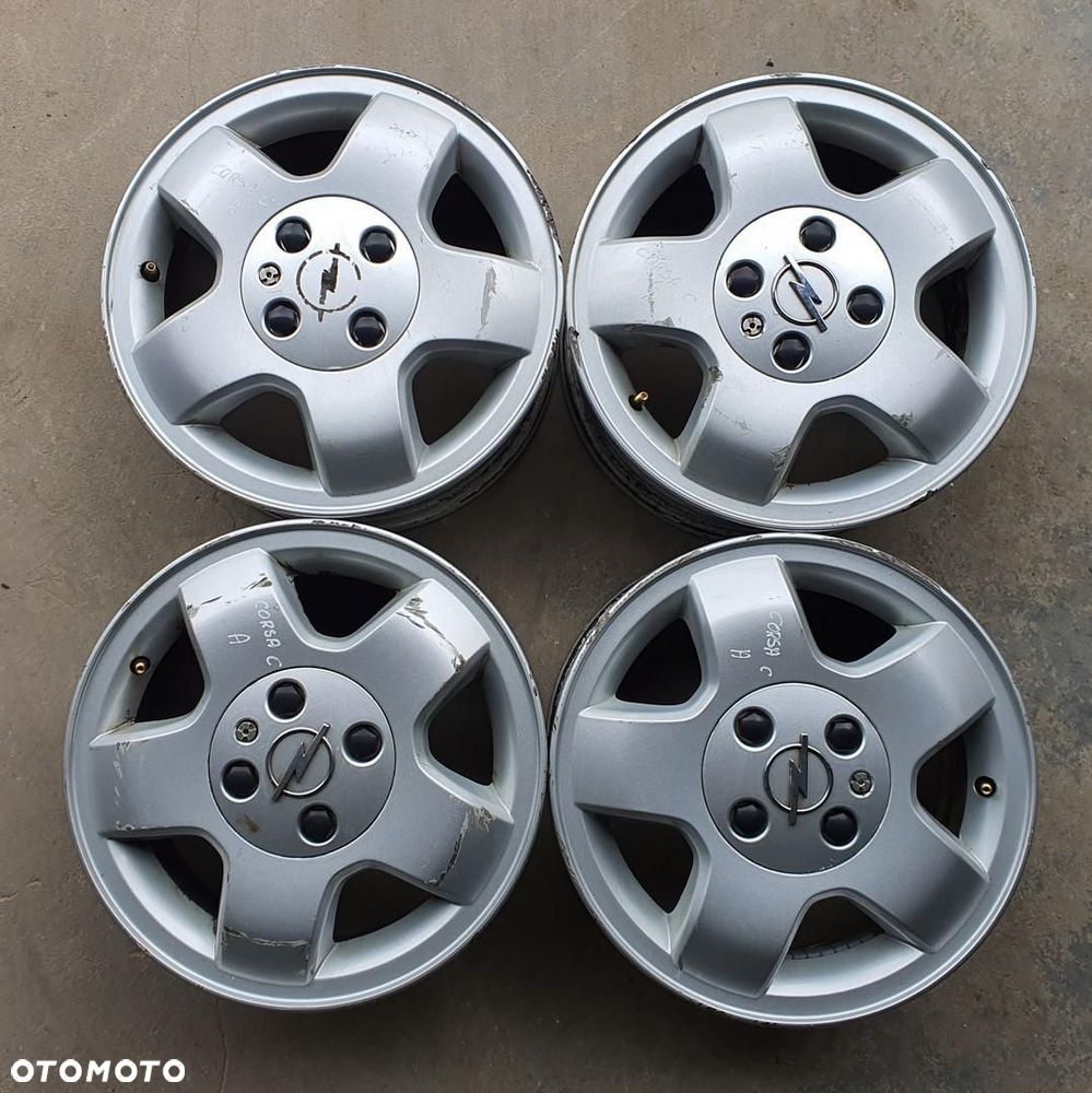 FELGA ALUMINIOWA OPEL OE 4.5" x 14" ET 49 5.5J 4x100 - 1