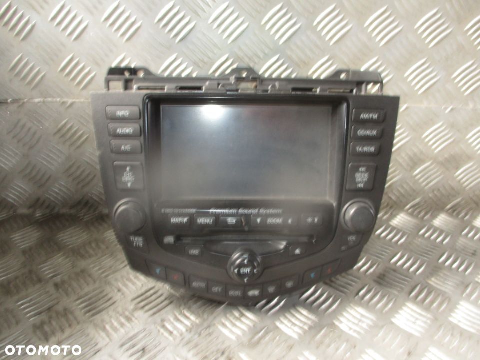 Radio panel 39050-SEF-G830-M1 Honda Accord VII - 1