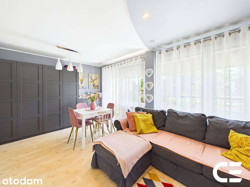 2 pokoje | 48 m² | 1 piętro | balkon | wyposażone