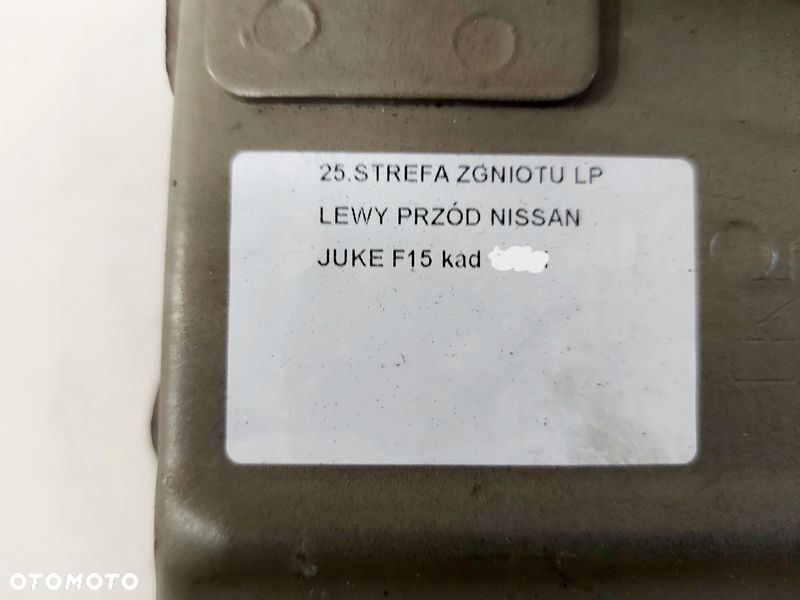 NISSAN JUKE F15 STREFA ZGNIOTU ABSORBER LEWY PRZÓD KAD - 3