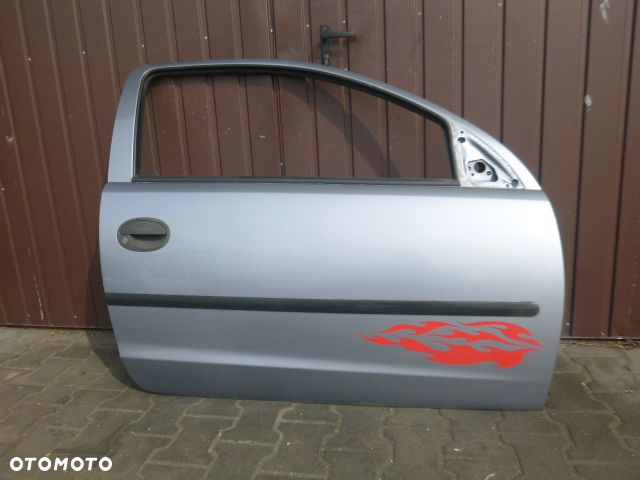 DRZWI PRAWY PRZÓD PRAWE PRZEDNIE KOMPLETNE OPEL CORSA C 3D Z163 - 6