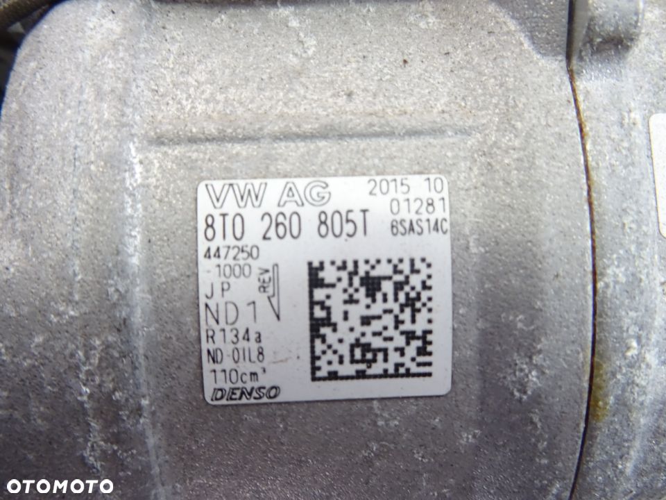 8T0260805T sprezarka kompresor klimatyzacji 2.0 TDI Audi A4 A5 A6 C7 - 3