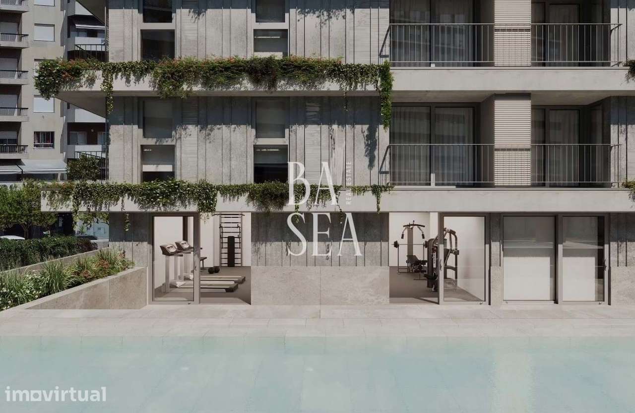 Apartamento T0 em Condomínio com Piscina em São Víctor Braga - Grande imagem: 4/17