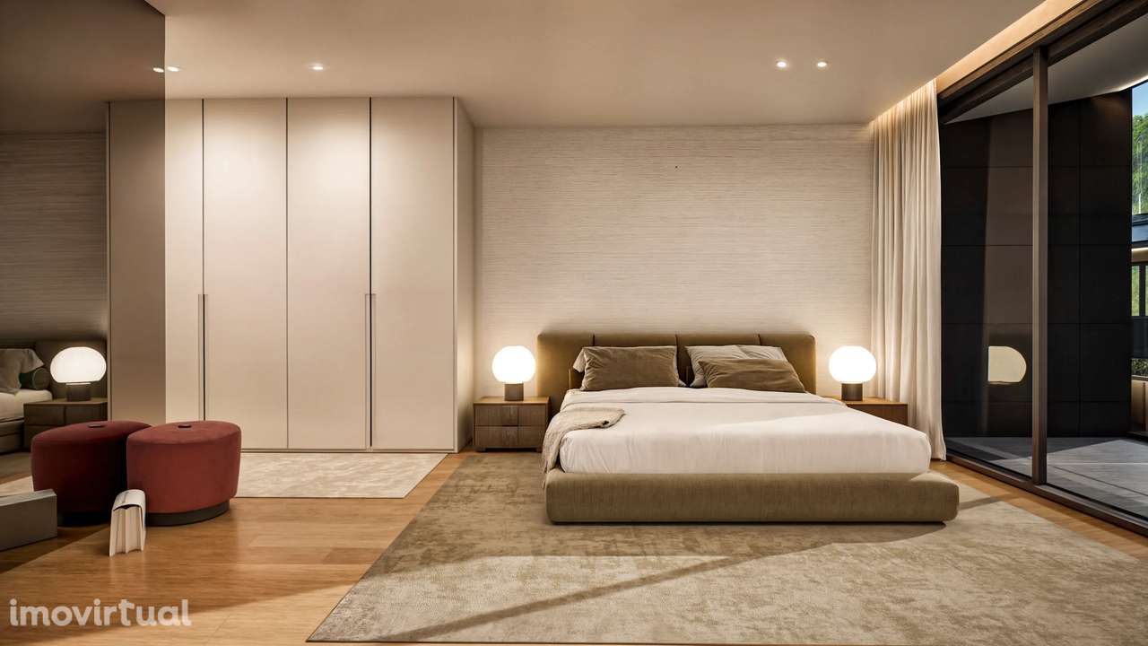 T2 novo | Condomínio privado com piscina | Viana do Castelo - Grande imagem: 3/10