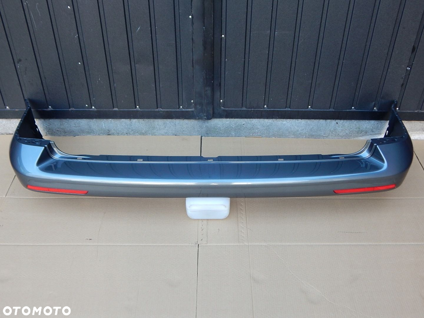 VW T6 T6.1 CARAVELLE zderzak tył tylny LR7H DRZWI SKRZYDEŁKA IGŁA  SZARY - 2