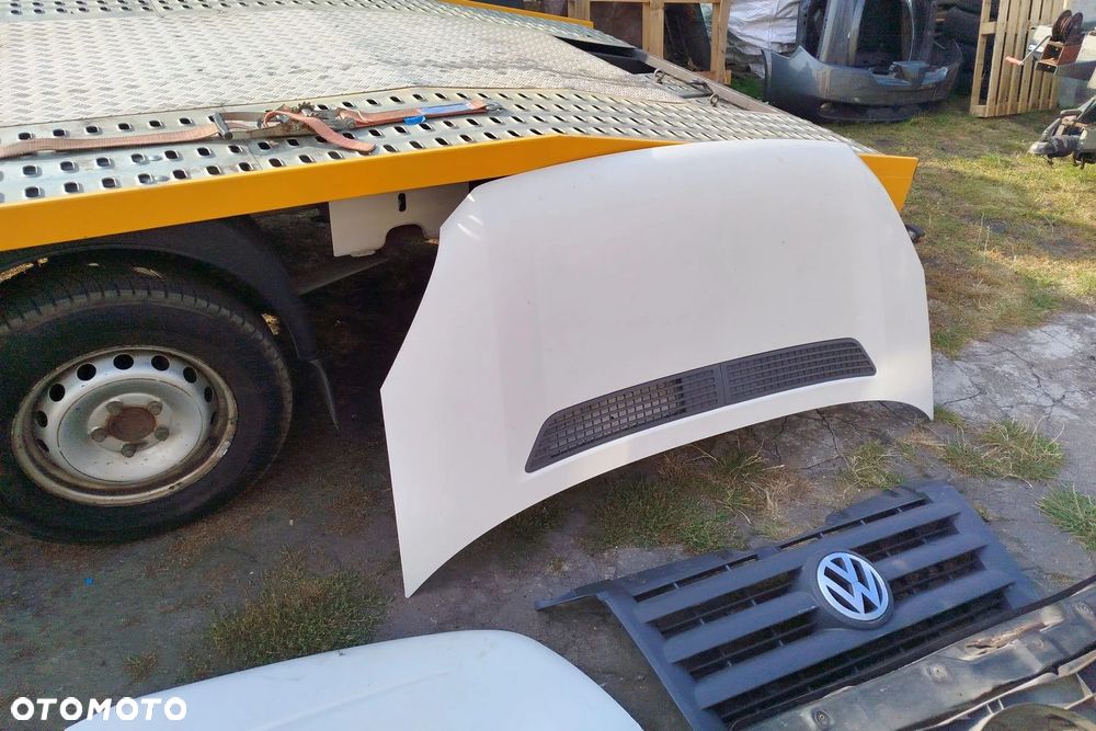 maska przód pokrywa Biała do VW Crafter I 2.5 tdi 06- EUROPA -maska ma lekkie wgniotki, i inne z przodu - 1