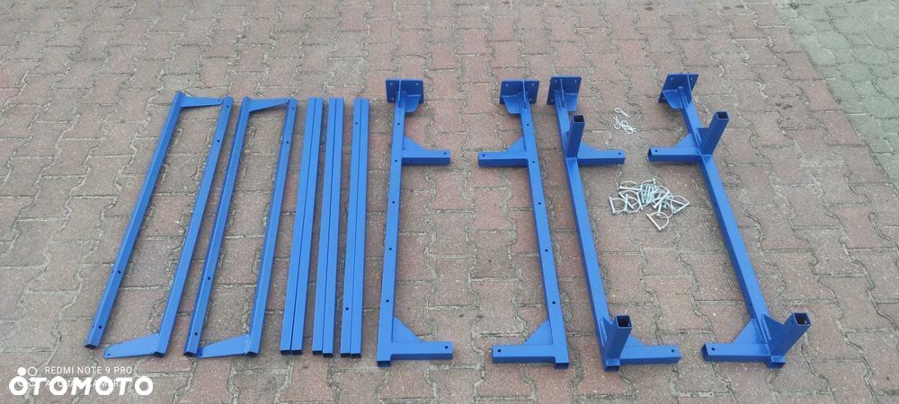 Praktyczny stalowy stojak do worków typu big bag - 4