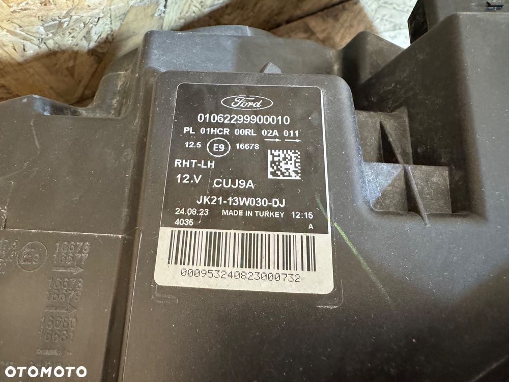 Zderzak przód maska lewa lampa Ford transit custom lift - 12