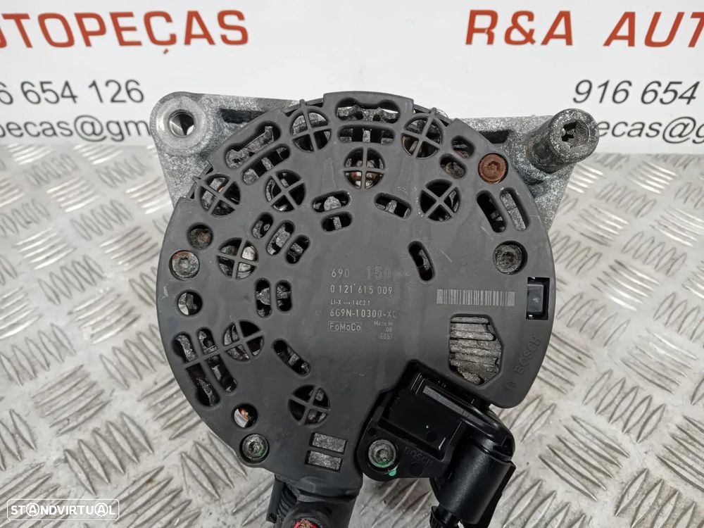 Alternador Ford S Max 2.0 Original Referência: 0121615009 - 6