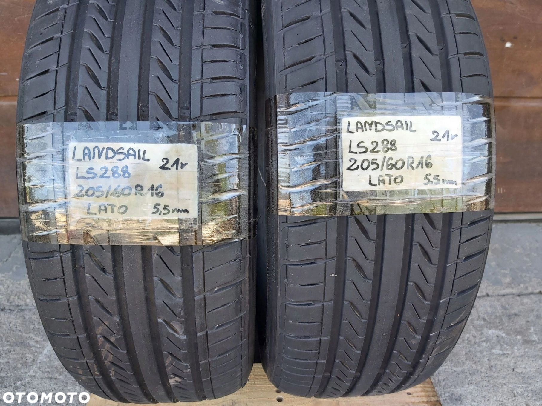 OPONY LANDSAIL LS288 205/60 r16 2021r 5,5mm 2 szt - 4