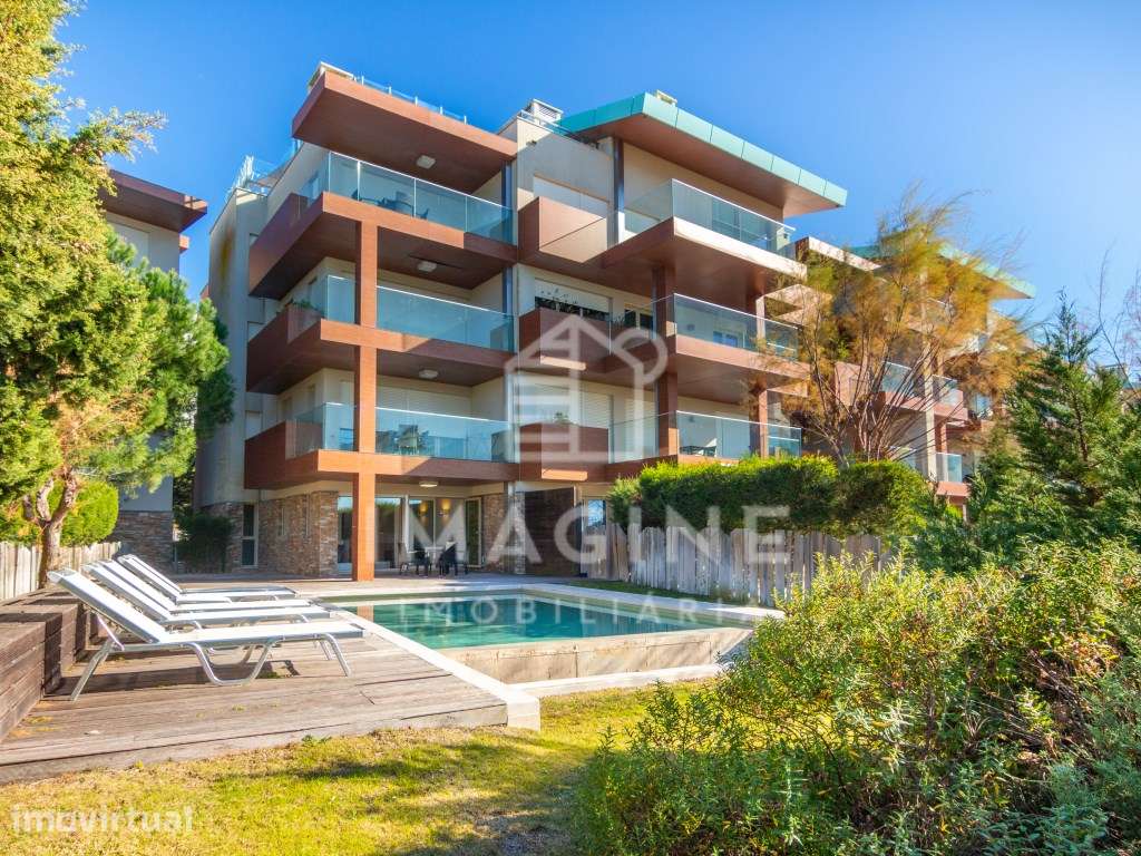 Apartamento no Troia Resort, T2+1 com com jardim e piscina privada - Grande imagem: 2/35