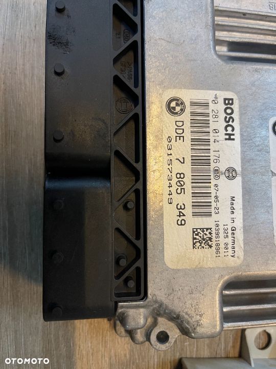 Zestaw do odpalenia ews komputer sterownik stacyjka klucz Bmw e83 x3 manual M47N - 2