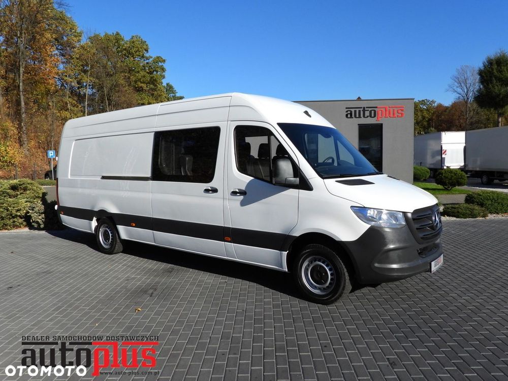 Mercedes-Benz SPRINTER 316 FURGON BRYGADÓWKA 7 MIEJSC TEMPOMAT AUTOMAT  KLIMATYZACJA  160KM - 2