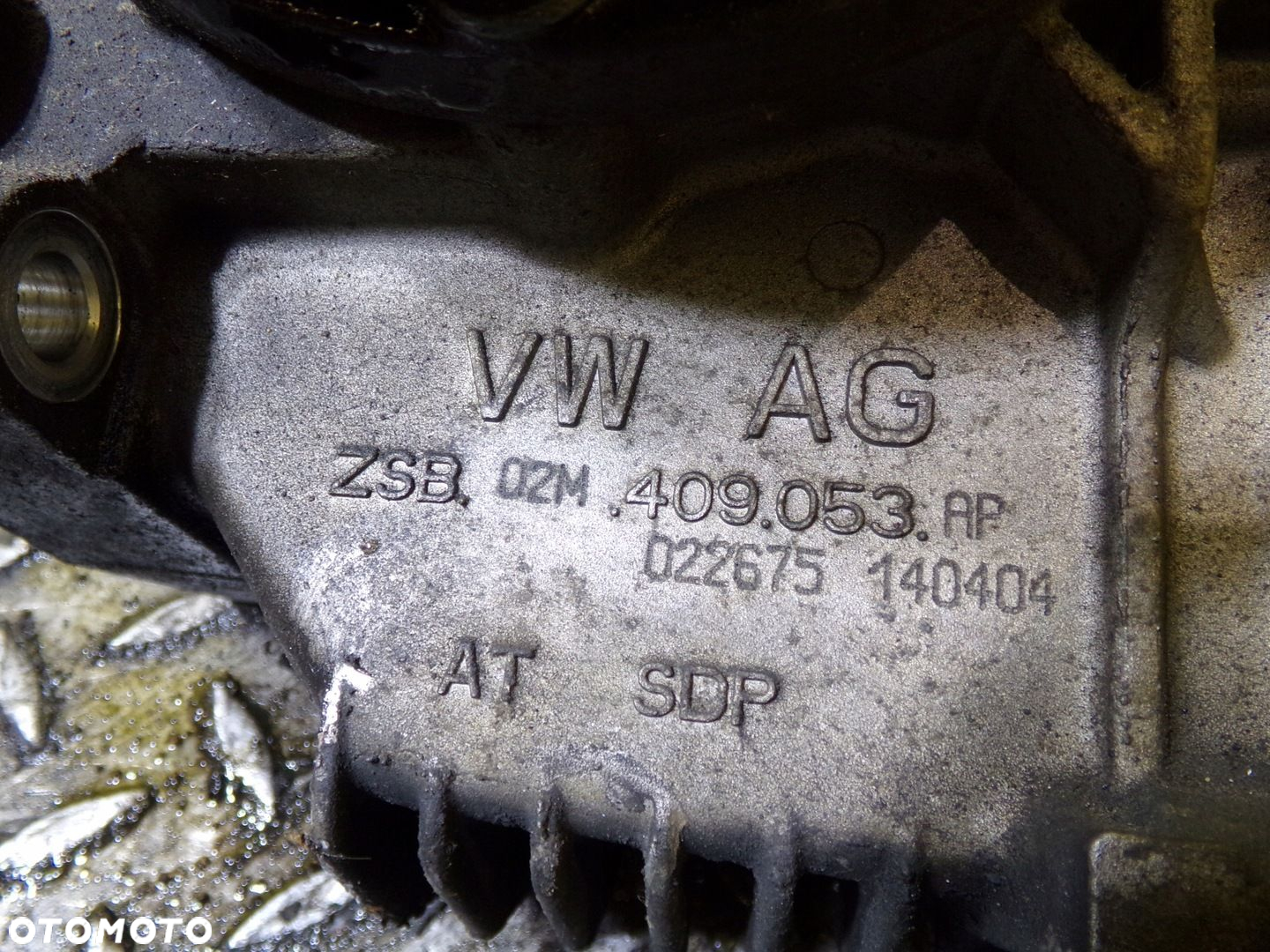 AUDI TT 3.2 VR6 06r 250KM reduktor 02M409053AP 02M.409.053.AP - 5