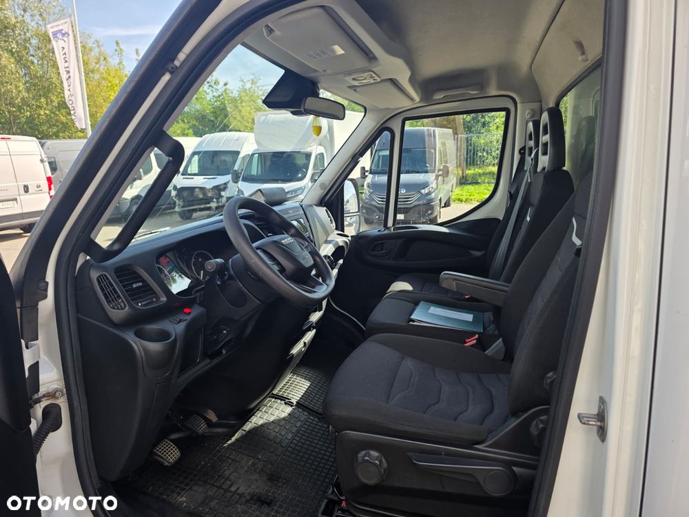 Iveco 50C18 Skrzynia z Plandeką Winda 1500 kg ! Firanka 10EP Krajowy Ledy - 17