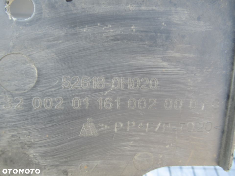 OSŁONA ZDERZAKA PŁYTA POD ZDERZAK TOYOTA AYGO I CITROEN C1 PEUGEOT 107 2012-2014 LIFT - 8