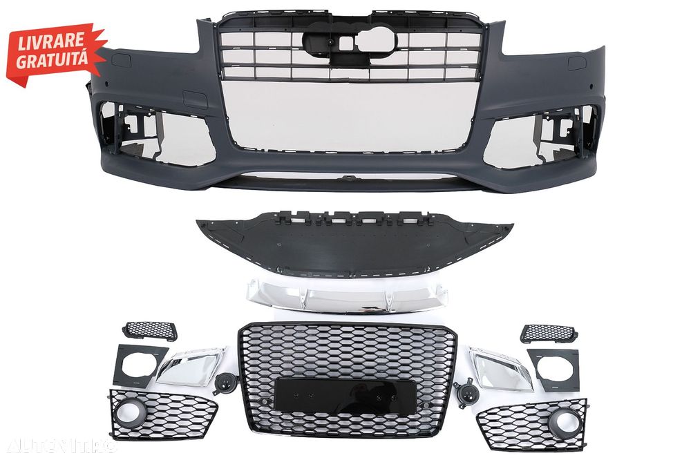 Bara Fata Audi A8 D4 Facelift D4.5 (2014-2017) RS Design- livrare gratuita - 8