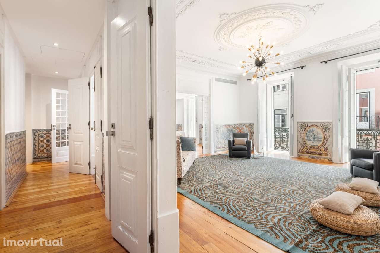 Apartamento T4 com estacionamento, Chiado, Lisboa - Grande imagem: 3/56