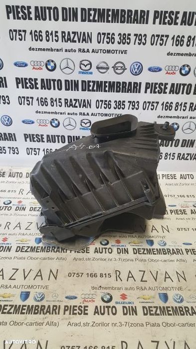 Carcasa Filtru Aer Audi A4 B7 2.0 TDI An 2005-2008 Livram Oriunde In Tara - 1
