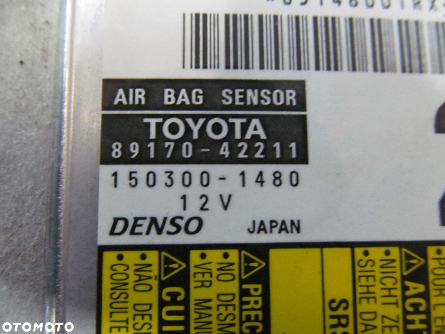 TOYOTA RAV 4 III MODUL SENSOR AIRBAG 89170-42211 05/08 - 3