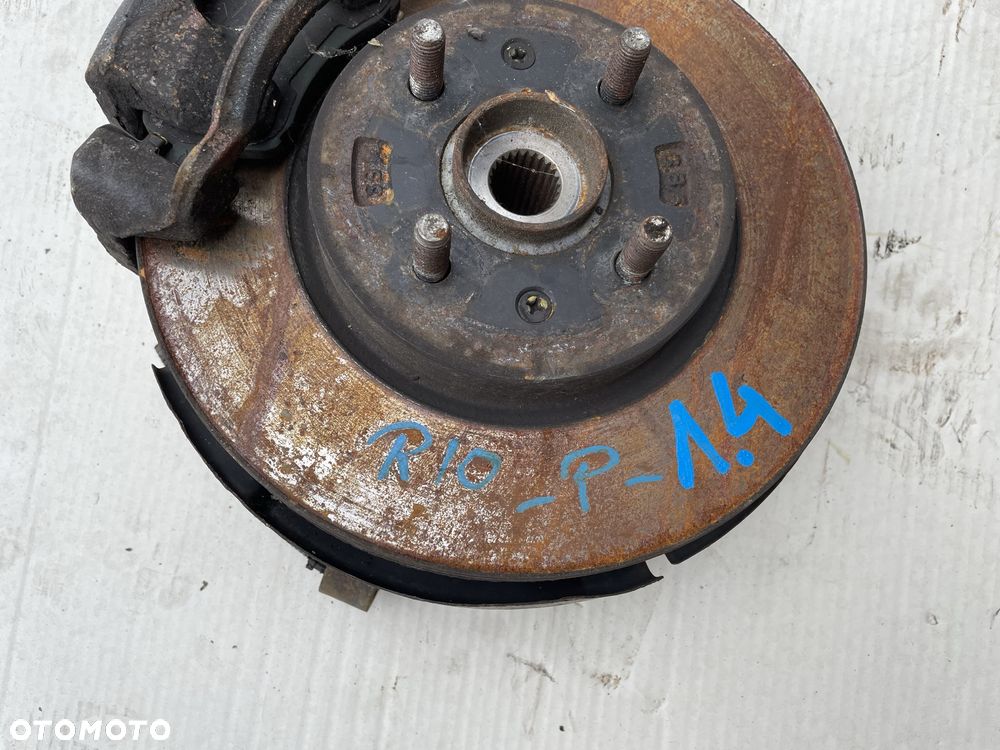 KIA RIO III 1.4 ZWROTNICA PIASTA TARCZA HAMULCOWA ZACISK PRAWY PRZÓD - 2
